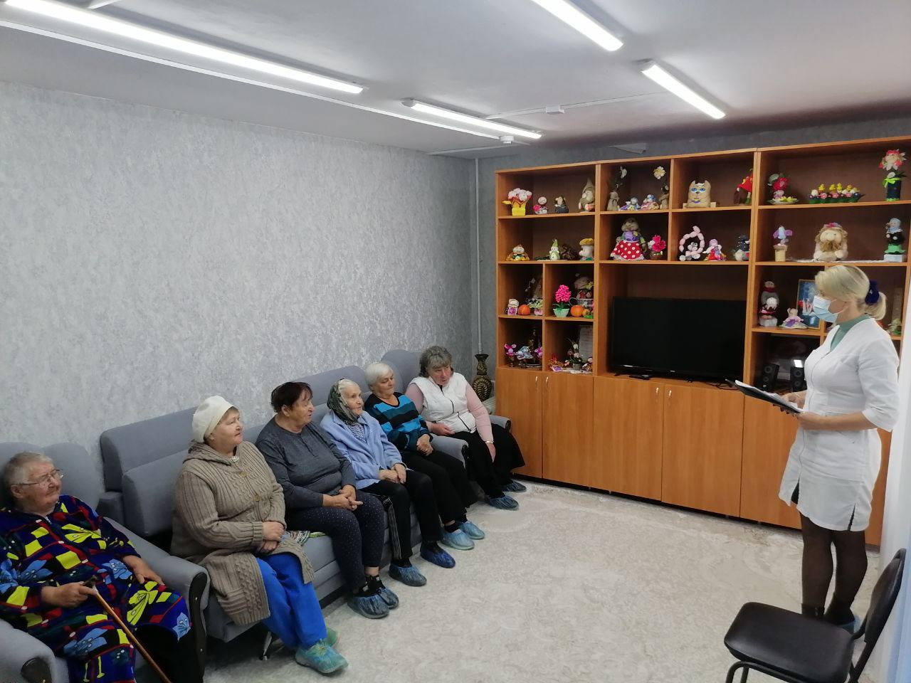 Беседа с медицинским работником