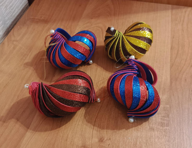 Мастер класс по созданию ёлочной игрушки!