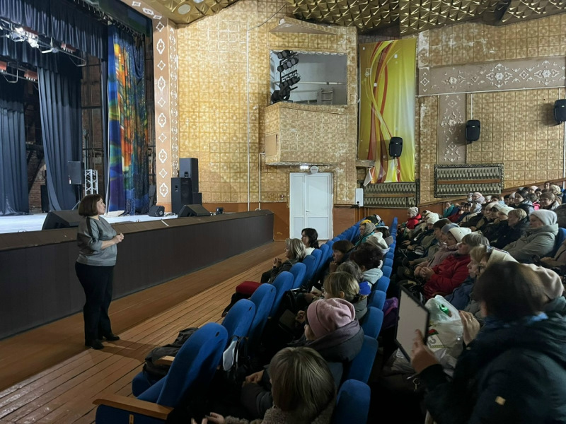 Плановое совещание социальных работников.