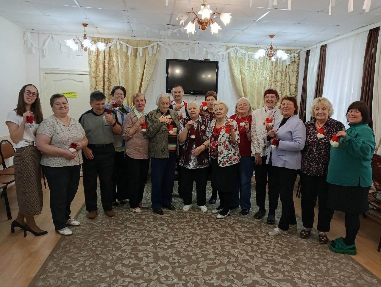 27 ноября в отделении дневного пребывания мы провели увлекательное занятие по трудотерапии