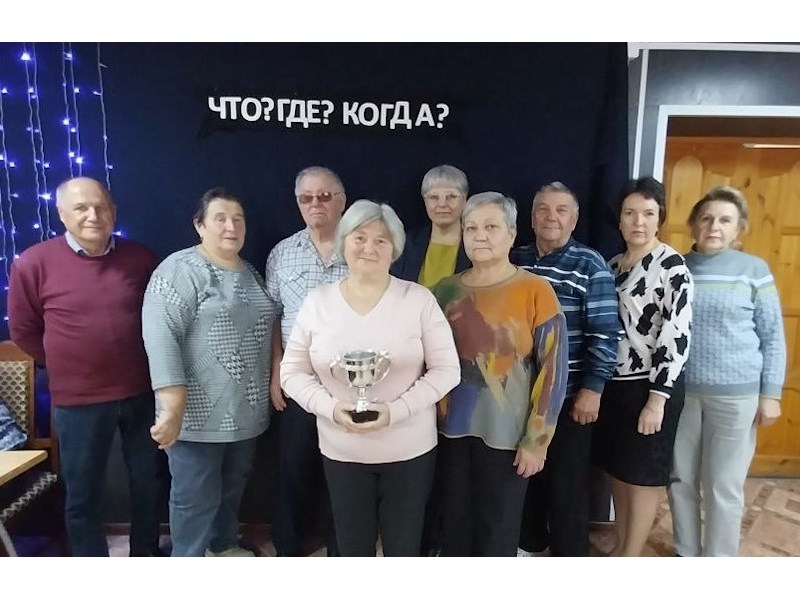 Интеллектуальная игра «Что? Где? Когда?» 