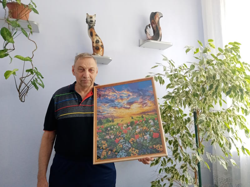Алмазная вышивка «Яркие краски лета»