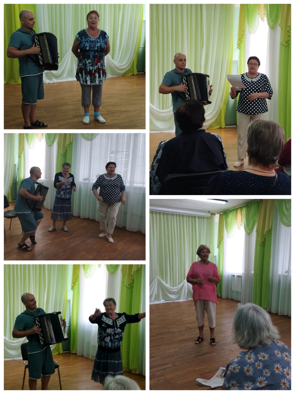 Музыкальное мероприятие  «Душа поёт, баян играет».